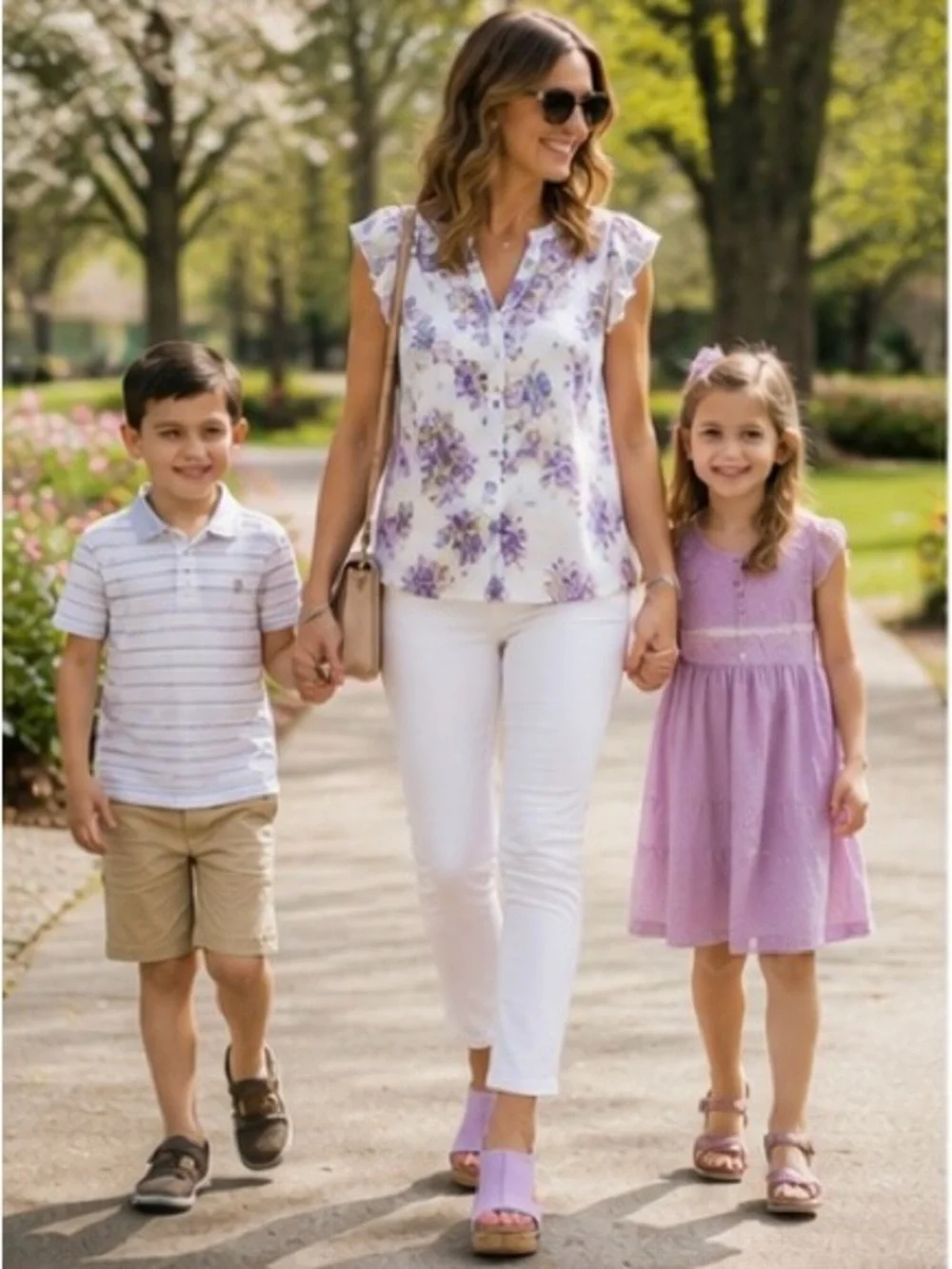 Corkys Lilac Open-Toe Wedge Sandals